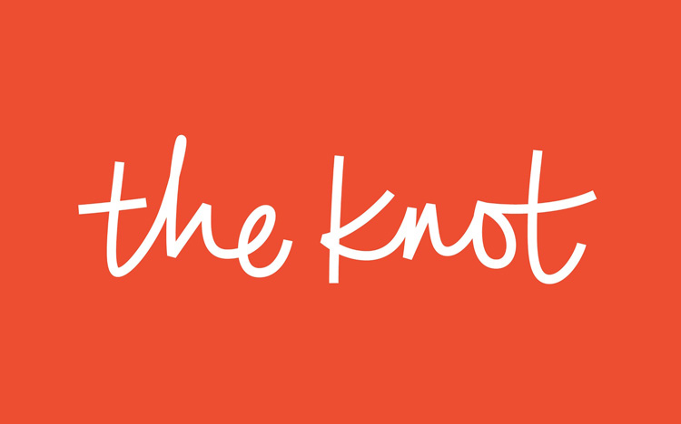 TheKnot婚禮策劃服務公司品牌形象升級改造案例,方案涉及廣告語和logo設計