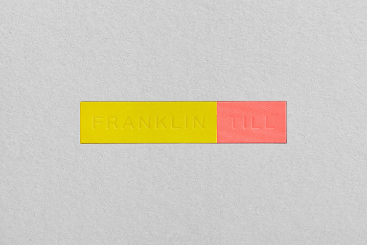 FranklinTill用顏色條塑造全新品牌形象設計，簡約大氣