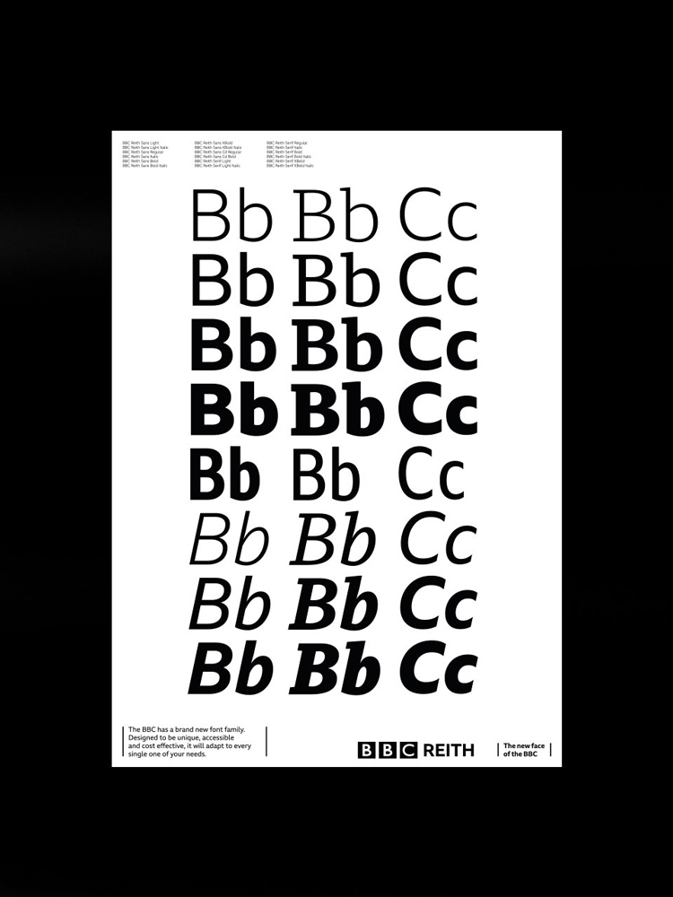 BBC視覺形象設計，不斷變化的視覺創意設計