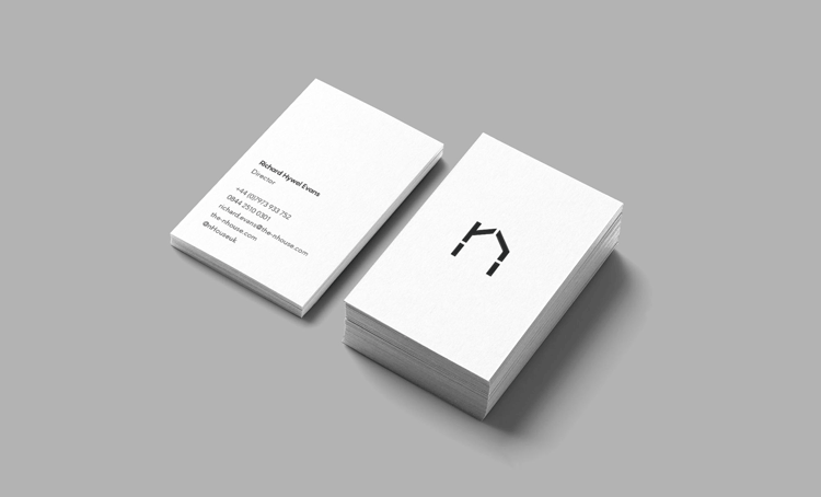 nHouse模塊化住宅的房屋建筑公司logo設計， vi設計