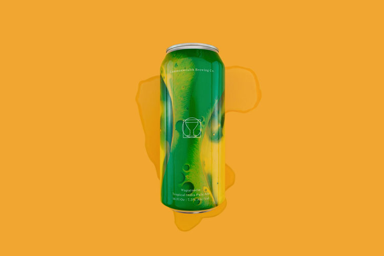 聯(lián)邦啤酒產品包裝設計，絢麗多彩