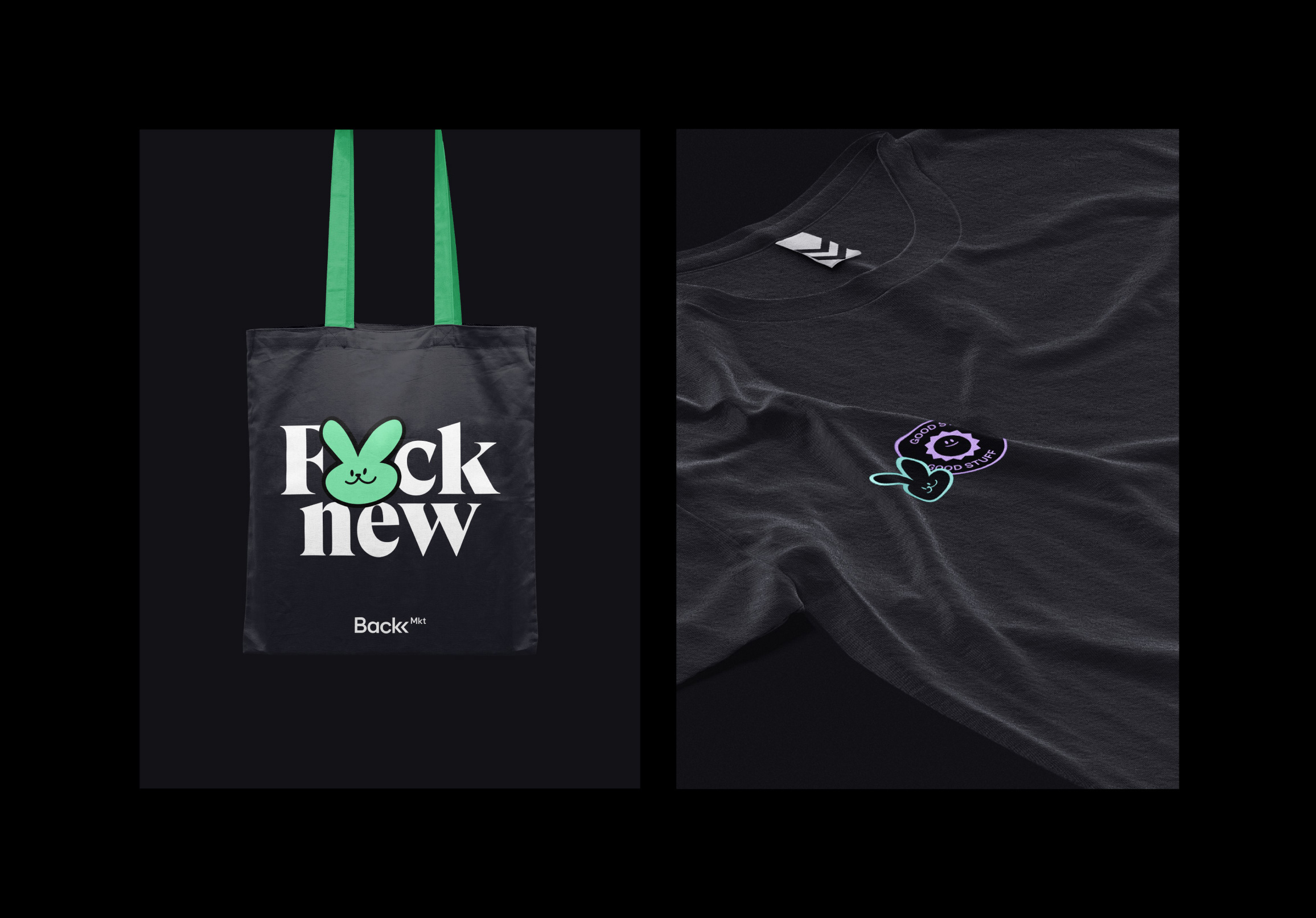 Back Market電子設(shè)備翻新服務(wù)商公司vi設(shè)計，手提袋設(shè)計